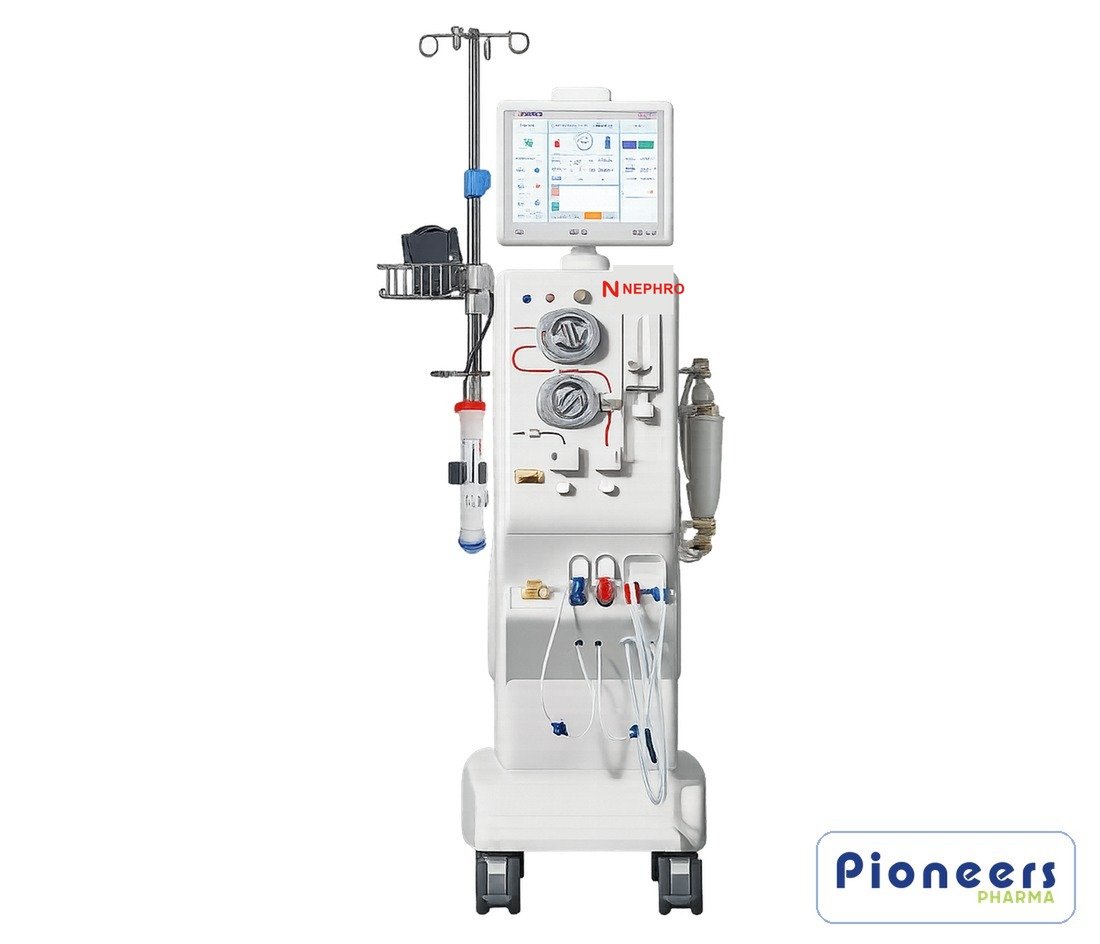 NEPHRO-6000S-6000R Hemodialysis Machine — Double Pump